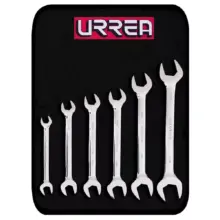 Llaves Fijas Acero Pulido Métricas (Jgo. 6 Pzas) Urrea