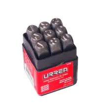 Números De Golpe Para Marcado de Piezas 8 mm (5/16") Urrea