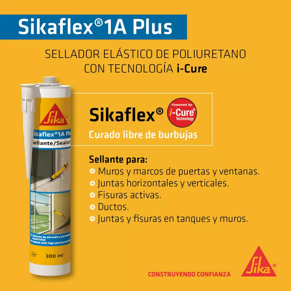 Sikaflex® Universal Cartucho de 300 ml Blanco