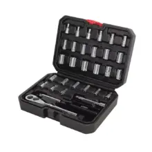 Copas Y Accesorios Acero Cuadro 1/4" (Jgo. 30 Pzas.) Urrea.