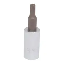 Copa Punta Torx Acero Cromo Cuadro 1/4"x3.86 mm Urrea