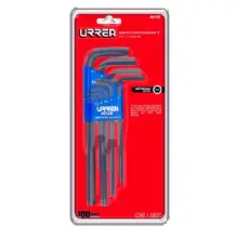 Llaves Bristol Tipo L Métricos (Jgo. 9 Pzas) Urrea