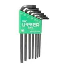 Llaves Bristol Tipo L Punta Torx En Rack (Jgo. 7 Pzas) Urrea