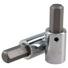 Copa Punta Hexagonal Acero Cromo Cuadro 3/8"x10 mm Urrea