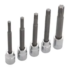 Copas Punta Ribe Cuadro 3/8" (Jgo. 5 Pzas.) Urrea