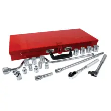 Copas Y Accesorios Cuadro De 3/8" 19 Piezas Urrea 5200Ac