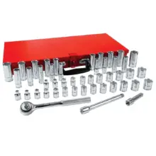Copas Y Accesorios Cuadro De 3/8" 48 Piezas Urrea 5200B