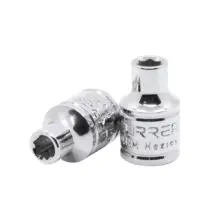 Copa Corta 12 Puntas Acero Cromo Cuadro 3/8"x6 mm Urrea