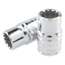 Copa Spline Acero Cromo Cuadro 3/8"x#14 Urrea