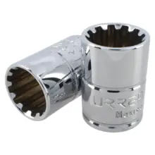 Copa Spline Acero Cromo Cuadro 3/8"x# 16 Urrea