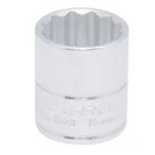 Copa Corta 12 Puntas Acero Cromo Cuadro 3/8"x13/16" Urrea