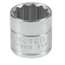 Copa Corta 12 Puntas Acero Cromo Cuadro 3/8"x7/8" Urrea