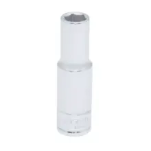 Copa Larga 6 Puntas Acero Cromo Cuadro 1/2"x11 mm Urrea
