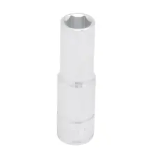 Copa Larga 6 Puntas Acero Cromo Cuadro 1/2"x3/8" Urrea
