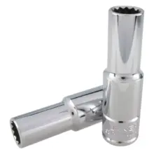 Copa Larga 12 Puntas Acero Cromo Cuadro 1/2"x12 mm Urrea
