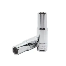 Copa Larga 6 Puntas Acero Cromo Cuadro 1/2"x9/16" Urrea
