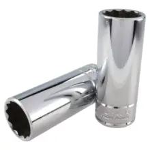Copa Larga 12 Puntas Acero Cromo Cuadro 1/2"x22 mm Urrea