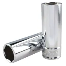 Copa Larga 6 Puntas Acero Cromo Cuadro 1/2"x13/16" Urrea