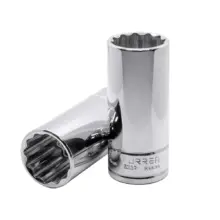 Copa Larga 6 Puntas Acero Cromo Cuadro 1/2"x15/16" Urrea