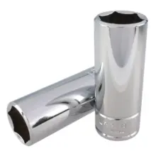 Copa Larga 6 Puntas Acero Cromo Cuadro 1/2"x32 mm Urrea