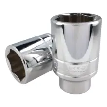 Copa Larga 6 Puntas Acero Cromo Cuadro 1/2"x36 mm Urrea