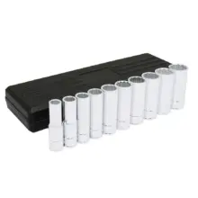 Copas Largas 12 Puntas Cuadro 1/2" mm (Jgo. 10 Pzas.) Urrea