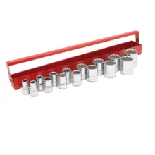 Copas De Impacto Acero Cr. Cuadro 1/2" (Jgo. 15 Pzas.) Urrea