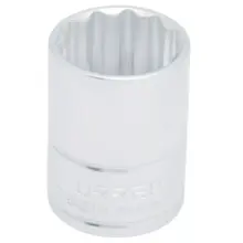 Copa Corta 12 Puntas Acero Cromo Cuadro 1/2"x22 mm Urrea