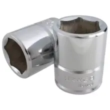 Copa Corta 6 Puntas Acero Cromo Cuadro 1/2"x24 mm Urrea