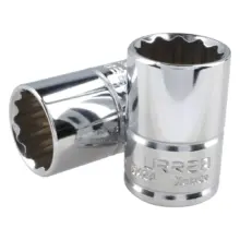 Copa Corta 12 Puntas Acero Cromo Cuadro 1/2"x3/4" Urrea