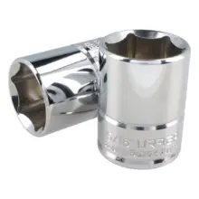 Copa Corta 6 Puntas Acero Cromo Cuadro 1/2"x15/16" Urrea