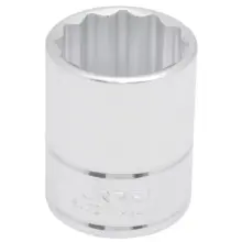 Copa Corta 12 Puntas Acero Cromo Cuadro 1/2"x15/16" Urrea