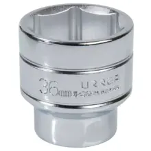 Copa Corta 6 Puntas Acero Cromo Cuadro 1/2"x36 mm Urrea