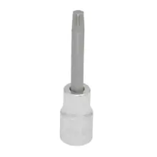 Copa Punta Torx Acero Cromo Cuadro 1/2"x8.83 mm Urrea