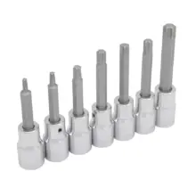 Copas Punta Torx Cuadro 1/2" (Jgo. 7 Pzas.) Urrea