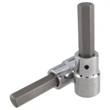 Copa Punta Hexagonal Acero Cromo Cuadro 1/2"12 mm Urrea