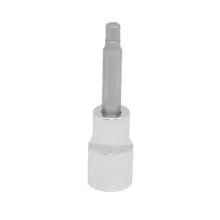 Copa Punta Hexagonal Acero Cromo Cuadro 1/2"6 mm Urrea