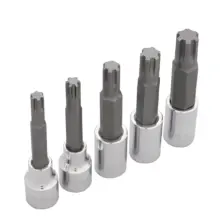 Copas Punta Ribe Cuadro 1/2" (Jgo. 5 Pzas.) Urrea