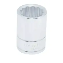Copa Corta 12 Puntas Acero Cromo Cuadro 3/4"x24 mm Urrea
