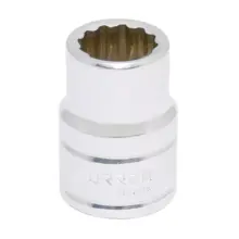 Copa Corta 12 Puntas Acero Cromo Cuadro 3/4"x13/16" Urrea
