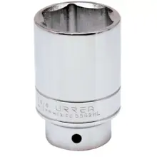Copa Larga 6 Puntas Acero Cromo Cuadro 3/4"x1-5/8" Urrea