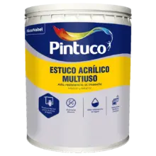 Estuco Acrilico Interior/Exterior 1.5 Kg Blanco Pintuco