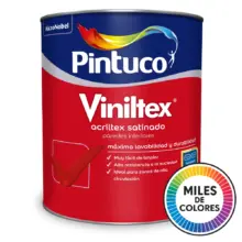 Pintura Viniltex Acriltex Base Pastel 1/4 Galón Pintuco