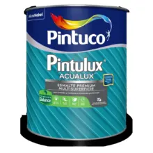 Esmalte Pintulux Acualux 1/4 Galón Blanco Pintuco