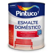 Esmalte Domestico Interior/Exterior Blanco Pintuco 1/4 GL