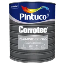 Pintura Corrotec ECP100 Aluminio Pintuco 1 Galón