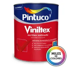 Pintura Viniltex Acriltex Int/Ext Multicolor Pintuco 1 GL
