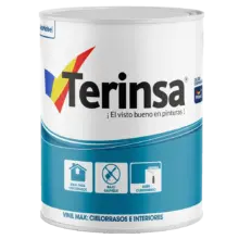 Pintura Vinil Max 1 Galón Blanco Terinsa