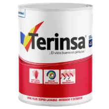 Pintura Vinil Plus 1 Galón Blanco Terinsa