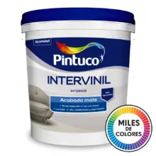 Pintura Intervinil Interior Multicolor Pintuco 2.5 Galones